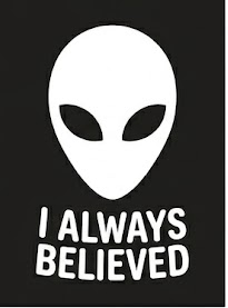 UFO Vinyl Sticker | I Always Believed Alien Decal for Cars & Laptops